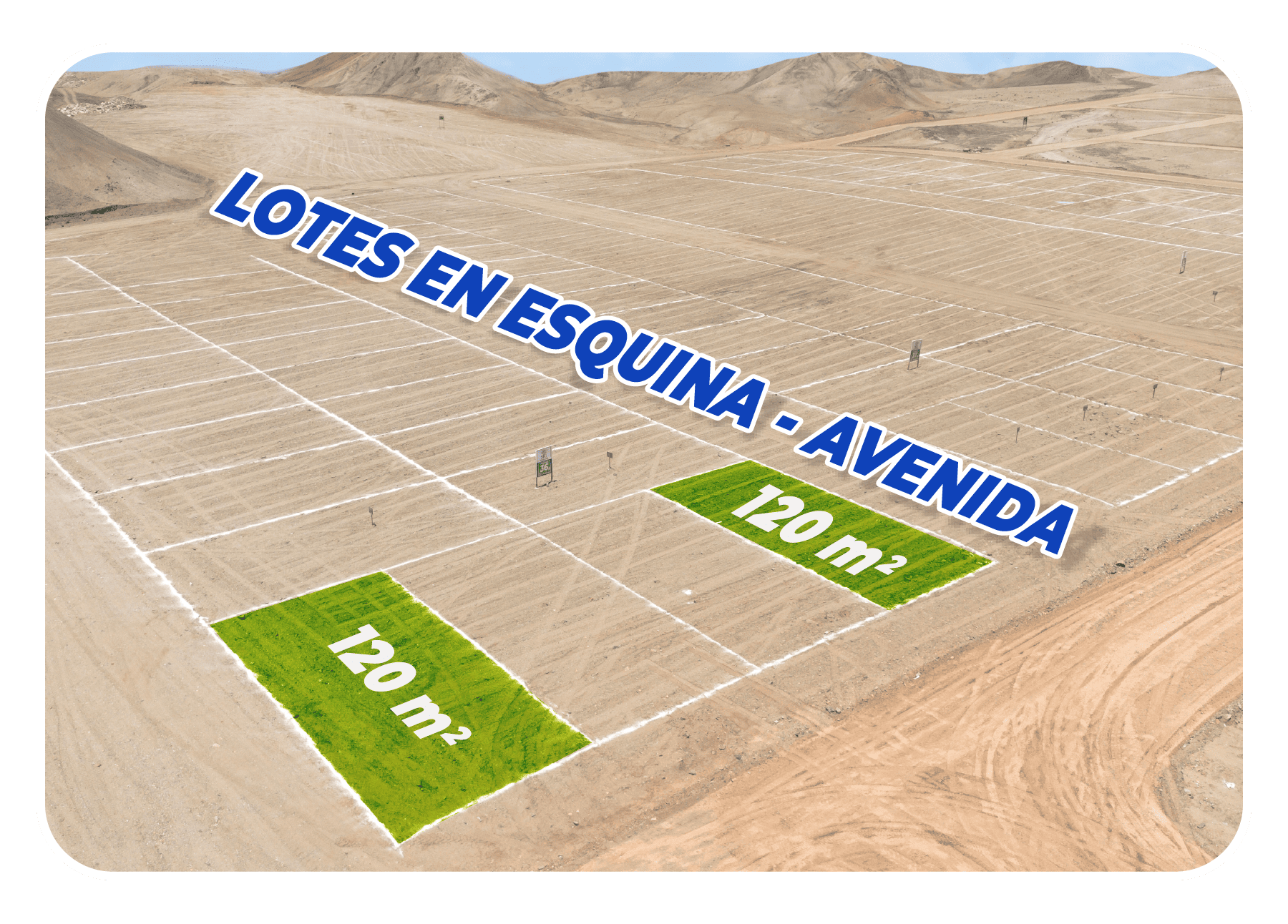 Plano Lotes en Esquina Avenida - Guaral Village